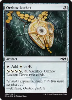 Orzhov Locket x1 - Ravnica Allegiance - NM-Mint, English - Ravnica Allegiance - Image 1