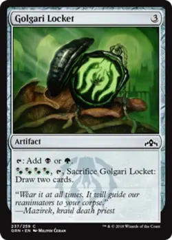 Golgari Locket - Foil x1 - Guilds of Ravnica - NM-Mint, English - Guilds of Ravn - Image 1