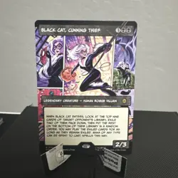Black Cat, Cunning Thief (Borderless) Marvel's Spider-Man Regular - Image 1