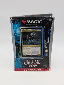 Magic the Gathering MTG Innistrad CRIMSON VOW Commander Deck SPIRIT SQUADRON - Image 1
