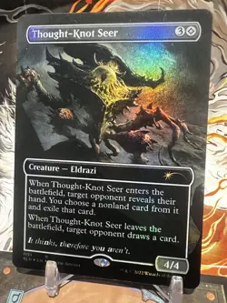 MTG | Thought-Knot Seer (1151) (Borderless) [Secret Lair] ✨FOIL✨ - Image 2