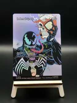 Infernal Grasp (Borderless Foil) - #18 - Mythic - Marvel's Spider-Man - Image 1