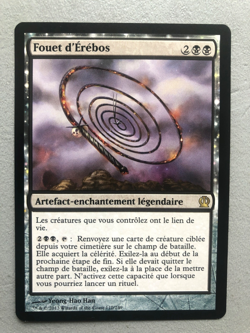 Mtg Carte Magic Theros Whip of Erebos French NM/LP - Image 1