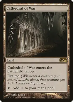 Cathedral of War M13 LP MTG - Image 1