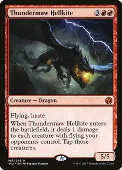 Thundermaw Hellkite IMA LP MTG - Image 1