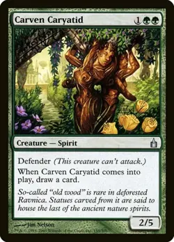 Carven Caryatid - Foil Ravnica: City of Guilds LP MTG - Image 1