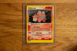 Camerupt Holo Rare 004/109 EX Ruby and Sapphire - English Vintage Pokemon - Image 1