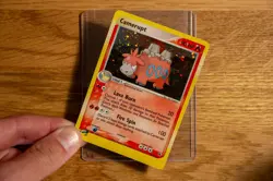 Camerupt Holo Rare 004/109 EX Ruby and Sapphire - English Vintage Pokemon - Image 3