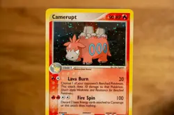 Camerupt Holo Rare 004/109 EX Ruby and Sapphire - English Vintage Pokemon - Image 5