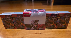 Sealed Pokemon TCG Destined Rivals Booster Box & 4 x Booster Bundle - Image 1