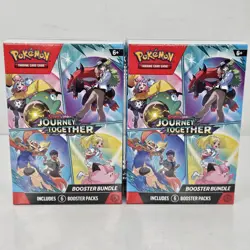 (2) Pokemon TCG Scarlet and Violet Journey Together Booster Bundle 100-10341 NEW - Image 1
