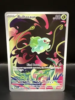 Pokemon 2025 Pokemon Mega Evolutions 133/132 Bulbasaur Illustration Rare A - Image 1