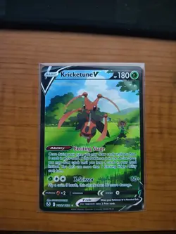Kricketune V TG12/TG30 Holo Ultra Rare - Pokemon Silver Tempest: Trainer Gallery - Image 1