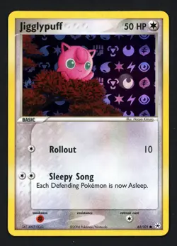 Jigglypuff Reverse Holo 63/101 Hidden Legends Common Pokemon TCG - Image 1