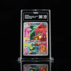 Pokemon Sawsbuck 166/162 Sv05: Temporal Forces Illustration Rare - TAG 10 - Image 1