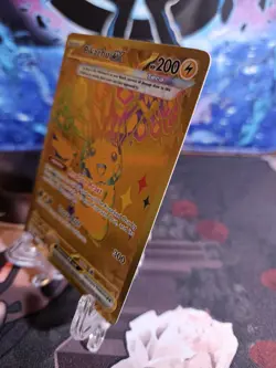 Pokemon TCG Pikachu ex 179/131 Sv: Prismatic Evolutions Gold Holo NM - Image 2