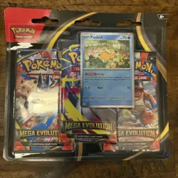 Pokemon TCG Mega Evolution 3 Pack Blister [Psyduck] - Image 1