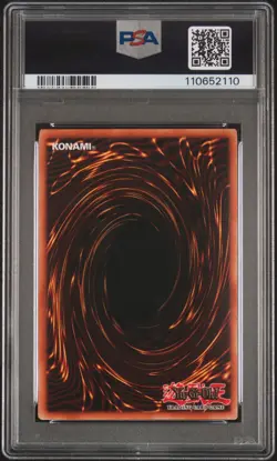 2003 YU-GI-OH! STARTER DECK: JOEY 1ST ED #001 RED-EYES B. DRAGON PSA 8 - Image 2