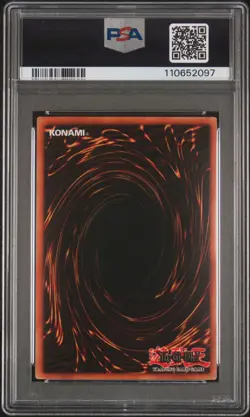 2002 YU-GI-OH! STARTER DECK: YUGI #006 DARK MAGICIAN PSA 6 - Image 2
