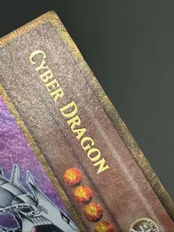 Cyber Dragon GLD1-EN022 Gold Series 2008 Limited Edition Gold Rare LP - Image 2