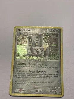 Pokemon Card - Bastiodon - 21/123 (DP Mysterious Treasures) Holo Rare Lv.51 - Image 1