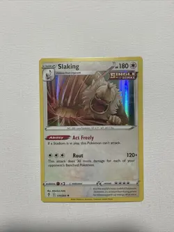 Slaking 131/203 - Evolving Skies - Holo Rare Pokemon Card FREE SHIPPING - Image 1
