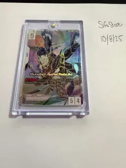 Gundam Card Game Aerial Rebuild LR++ GD01-67 Newtype Rising English - Image 3