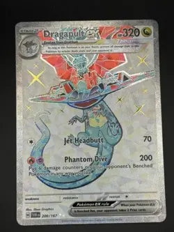 Pokemon TCG Dragapult EX SV-Twilight Masquerade Holo Ultra Rare Card 200/167 - Image 2
