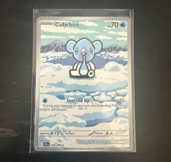 Cubchoo 109/086 IR (Illustration Rare) SV Black Bolt BLK - NM-M Pokemon Card - Image 1