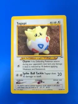Pokemon TCG Togepi Neo Destiny 56 1st Edition Uncommon Card - Image 1