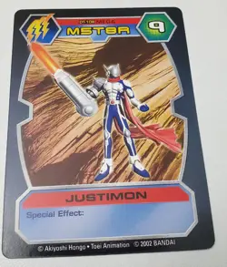 Justimon DT-108 | NM | Digimon D-Tector TCG Card - Image 1