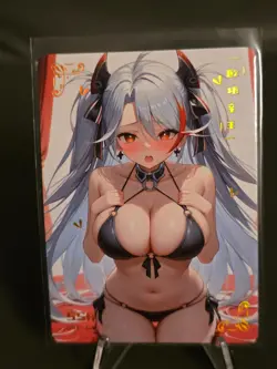 Prinz Eugen - Azure Lane - Goddess Story - Anime Waifu Trading Card - SSR - Image 1