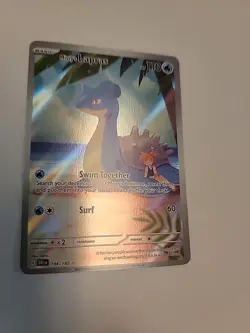 Pokemon TCG Destined Rivals Misty's Lapras Holo Card 194/182 NM Condition - Image 2
