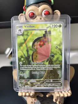 Vivillon 193/191 Sv08: Surging Sparks Pokemon TCG 2024 NM Illustration Rare Card - Image 1