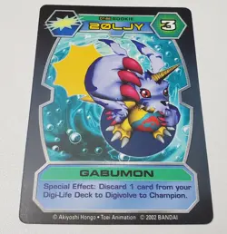 Gabumon DT-86 | NM | Digimon D-Tector TCG Card - Image 1