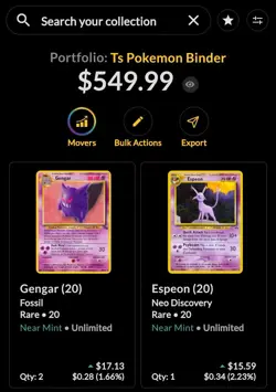 Vintage Pokemon Card Collection - Base Set, Fossil, Neo, Promo and More! - Image 2