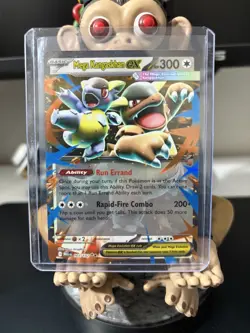 Pokemon TCG Mega Kangaskhan ex 104/132 Mega Evolution Double Rare Card - NM - Image 1