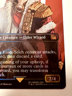 MTG Emet-Selch, Unsundered (Borderless) (Surge Foil) Final Fantasy 0539 NM/MT - Image 4