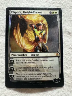 MTG - Elspeth, Knight-Errant Duel Decks: Elspeth vs. Tezzeret Foil - MP - Image 1