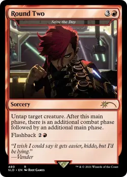 1 x Round Two / Seize the Day - League of Legends (SLD) NM MTG 480 - Image 1
