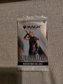 MTG MAGIC UNIVERSE BEYOND 1 BOOSTER DE JEU FINAL FANTASY 14 CARTES EN FRANCAIS - Image 2
