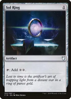 Sol Ring Commander 2018 LP MTG - Image 1