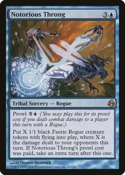 Notorious Throng Morningtide HP MTG - Image 1