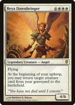 Reya Dawnbringer Conspiracy LP MTG - Image 1