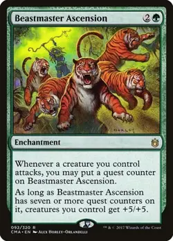 Beastmaster Ascension Commander Anthology LP MTG - Image 1