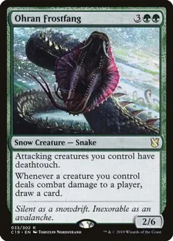 Ohran Frostfang Commander 2019 LP MTG - Image 1