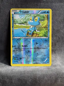 Froakie 38/122 Breakpoint Reverse Holo Pokemon TCG Lightly Played - Image 1