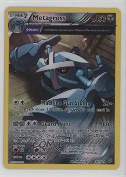 Metagross Reverse Foil Pokemon XY Ancient Origins #50 - Image 1