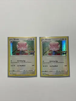 Blissey - 052/078 Cosmos Holo | Holo Rare | Reverse Holo Pokemon GO Pokemon - Image 1