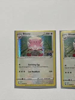 Blissey - 052/078 Cosmos Holo | Holo Rare | Reverse Holo Pokemon GO Pokemon - Image 2